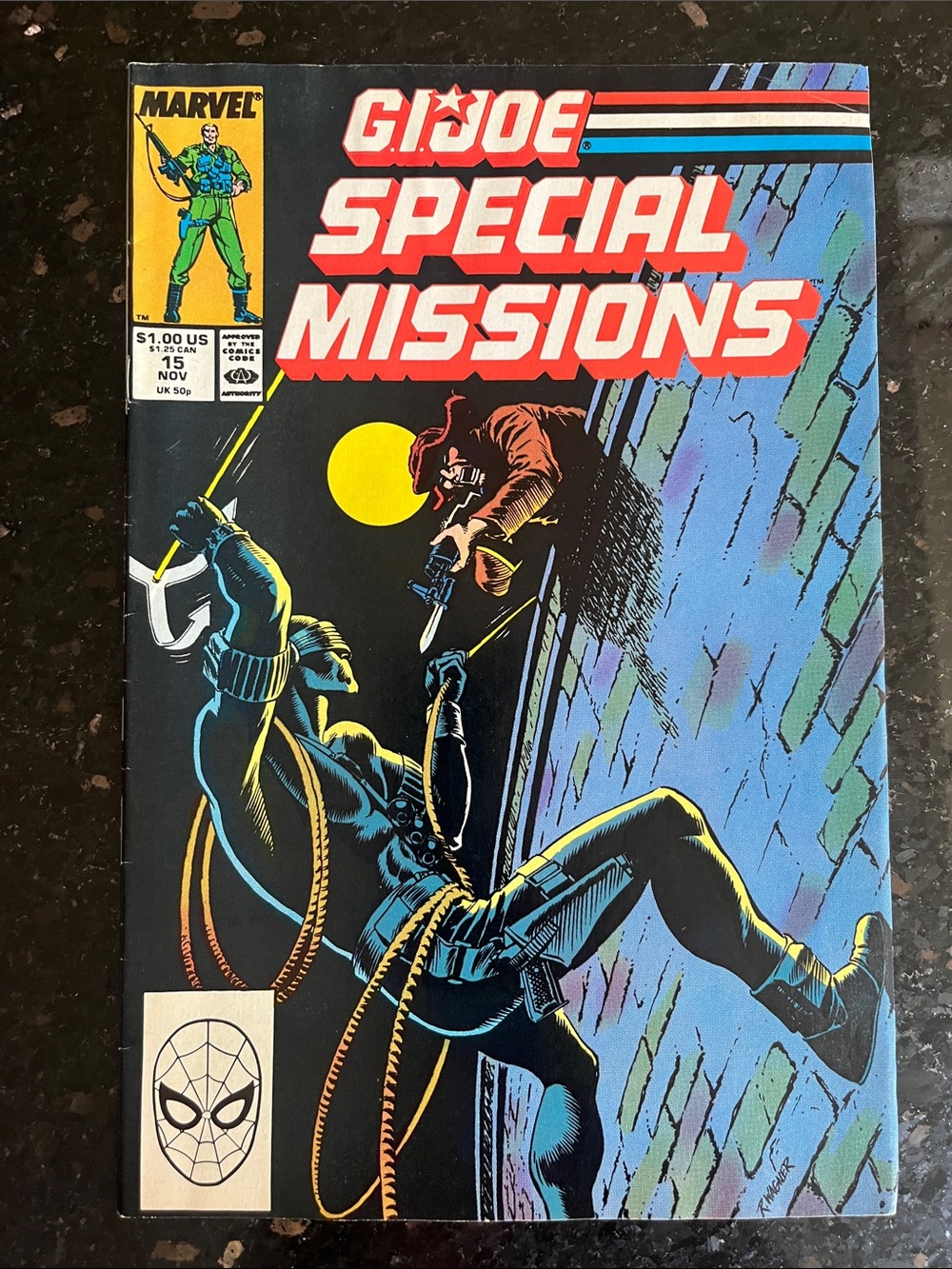 Marvel 1988 G.I. Joe Special Missions Comic Book